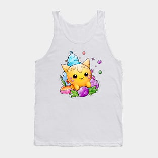 Kawaii cuddly animals Tank Top